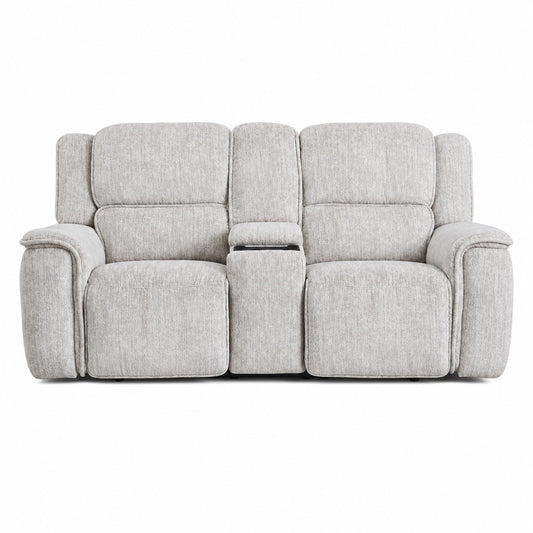 Clayton - Loveseat With Console P3 & ZG - Galactic Parchment