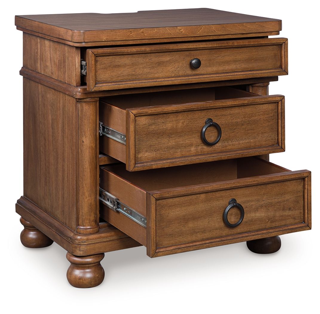 Rowlenstown - Three Drawer Night Stand