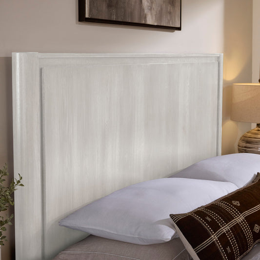 Lodge & Loft - Queen Radius Poster Headboard - Soft White
