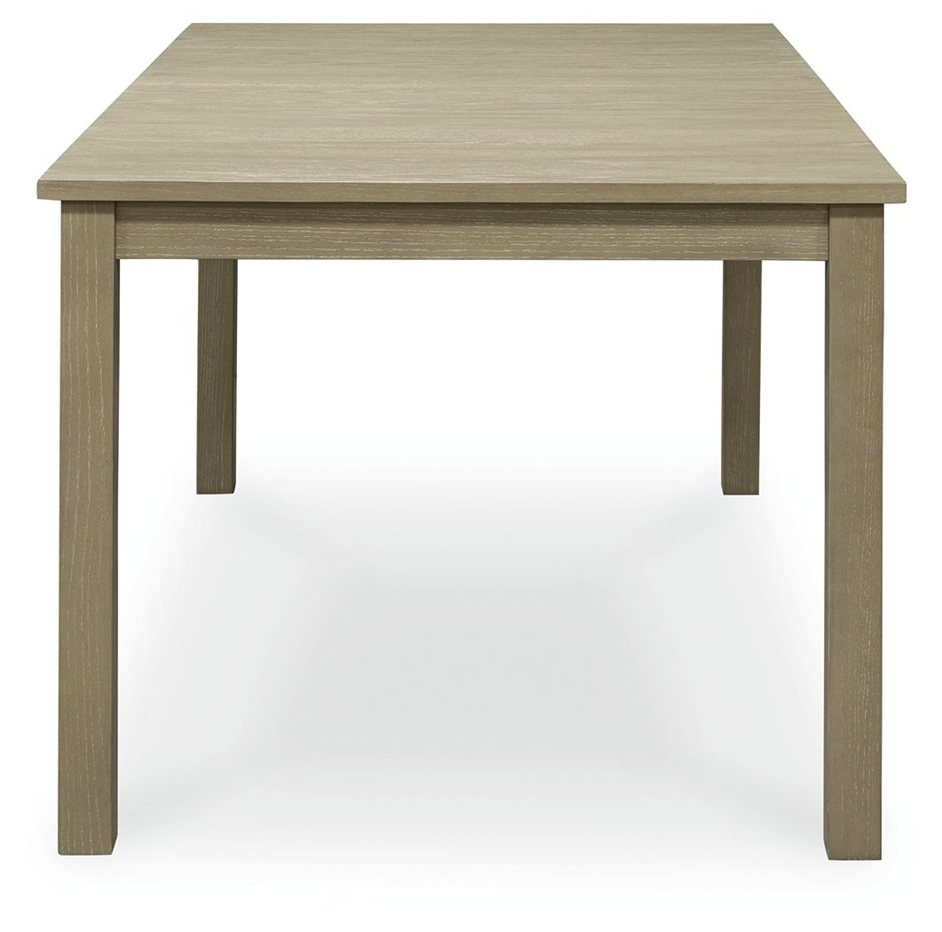 Calmoro - Rectangular Dining Room Extension Table - Gray