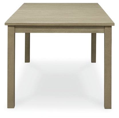 Calmoro - Rectangular Dining Room Extension Table - Gray