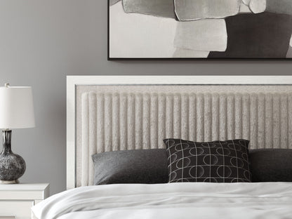 Zuraleus - Upholstered Panel Platform Storage Bed