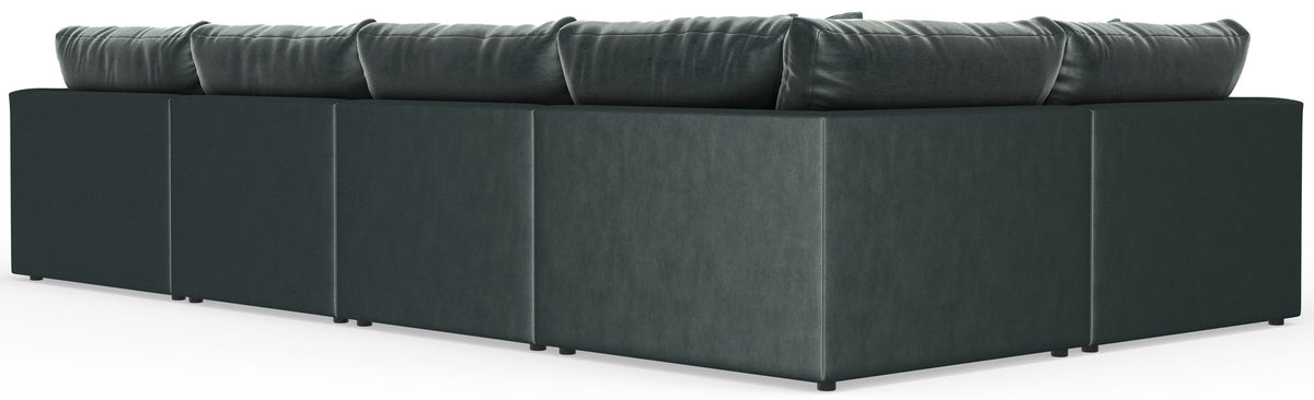 Remington - Modular Sofa And Cocktail Ottoman - Pine