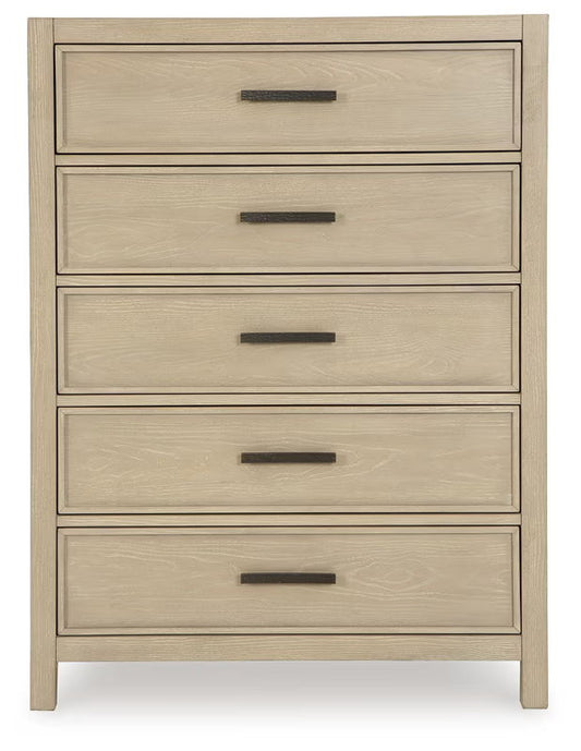 Calmoro - Five Drawer Chest - Gray