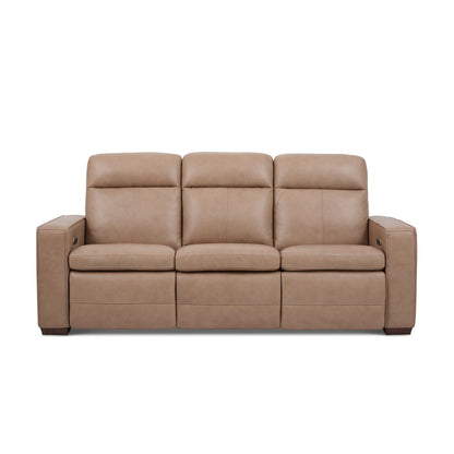 Dutch - Power Reclining Sofa With Console, Power Headrest, & Lumbar
