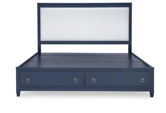 Summerland - King Storage Footboard - Blue