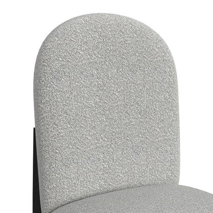 Portland - Round Back Counter Stool (Set of 2) - Black / Gray