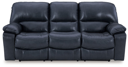 Leesworth - Power Reclining Sofa - Ocean