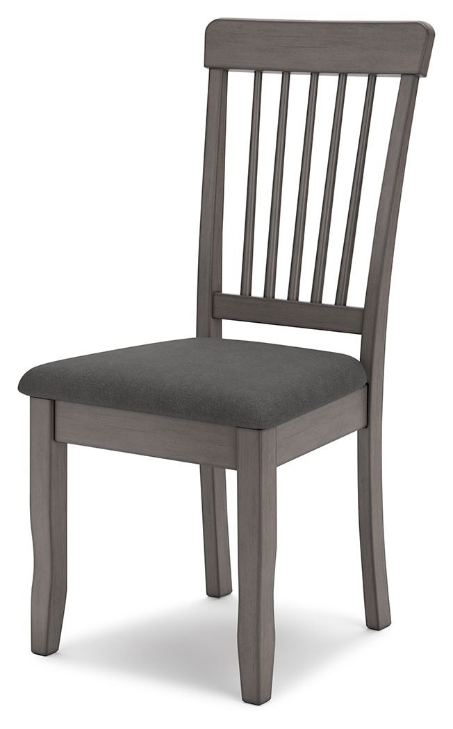Shullden - Dining Room Side Chair (Set of 2) - Gray
