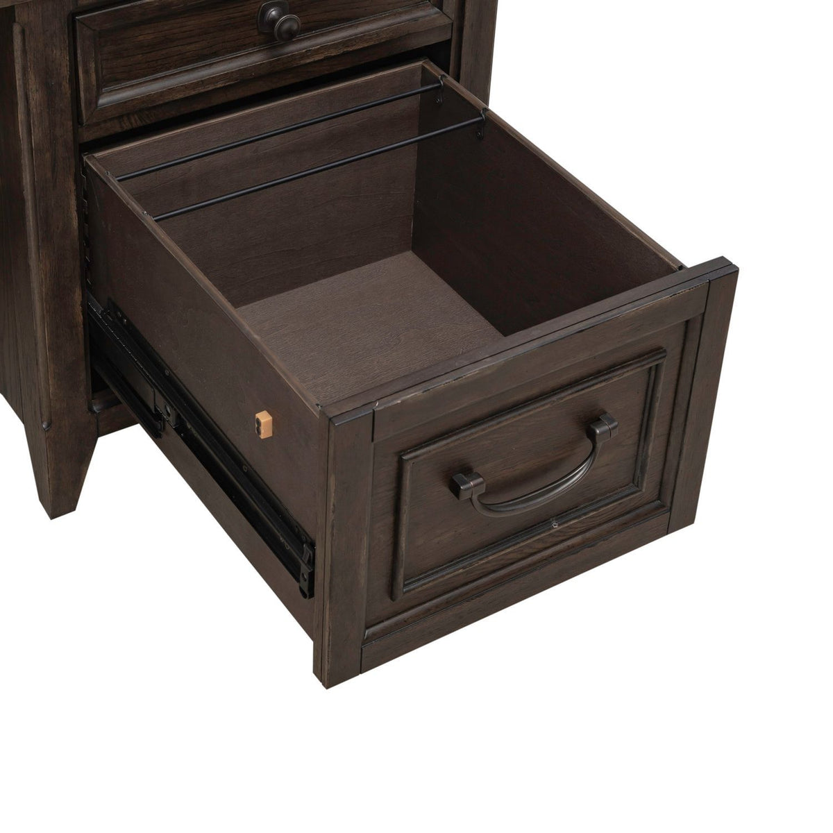 Paradise Valley - Executive Desk - Saddle Brown