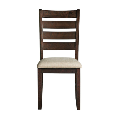 Jax - 6 Piece Dining Set (72" Table, Four Chairs And Bench) - Cherry
