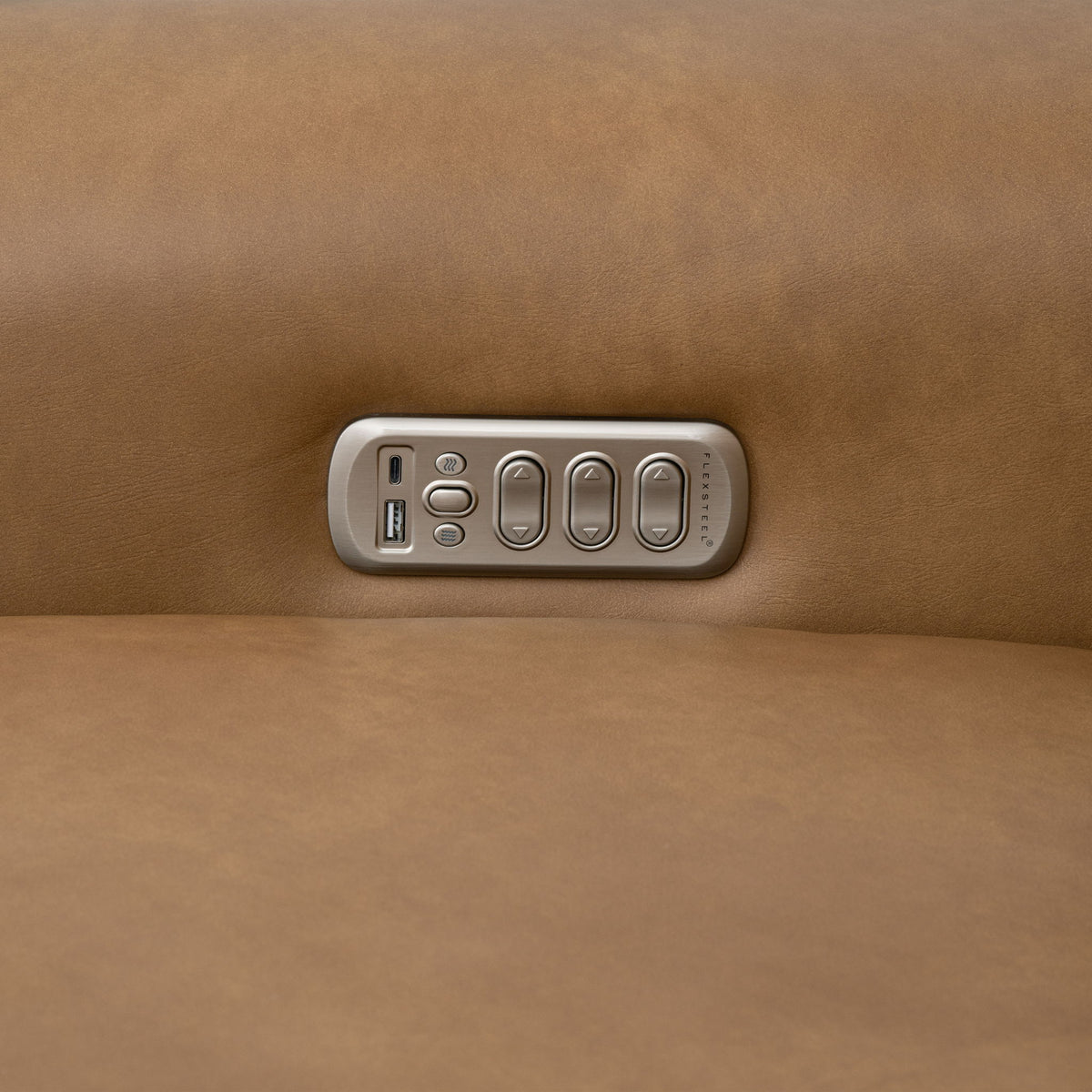 Felix - Power Reclining Sofa With Power Headrest, Lumbar, Heat & Massage