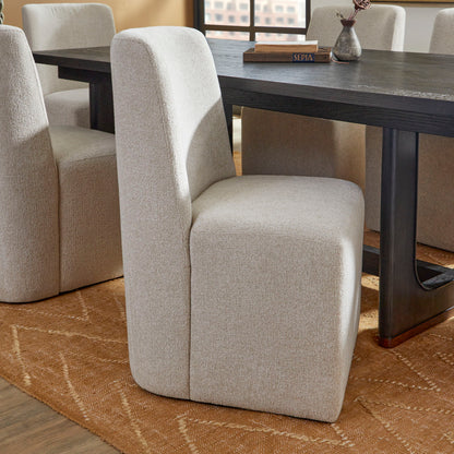 Waterfall - Upholstered Dining Chair (Set of 2) - Beige