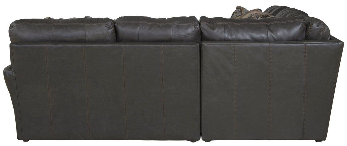 Denali - Italian Leather Match Sectional
