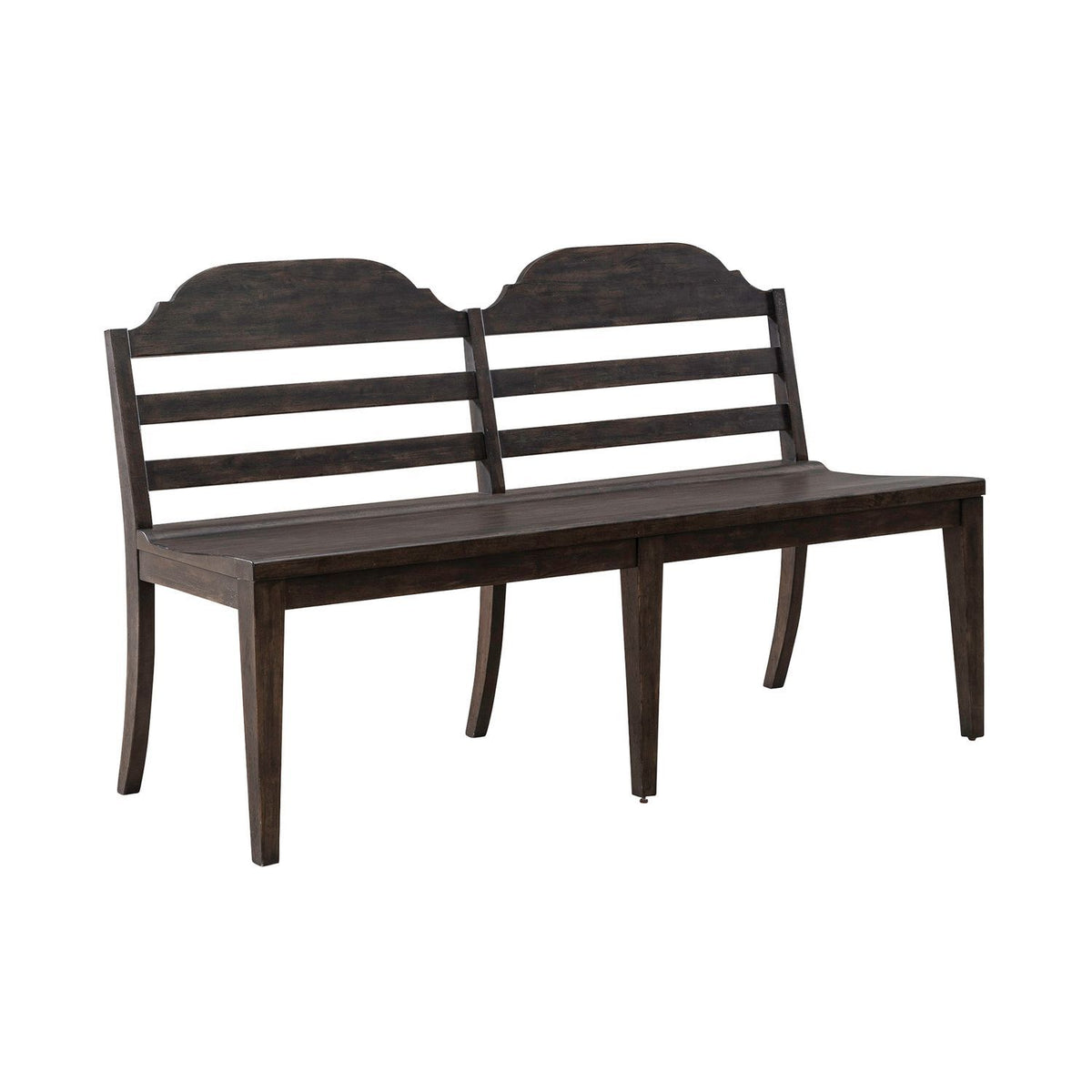 Paradise Valley - Ladder Back Bench - Saddle Brown