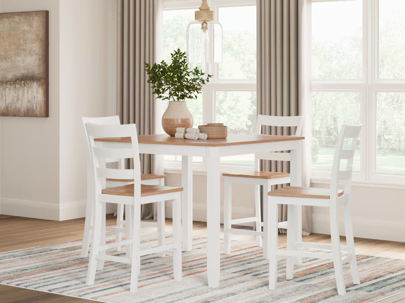 Gesthaven - Dining Room Counter Table Set – Furniture World Superstore