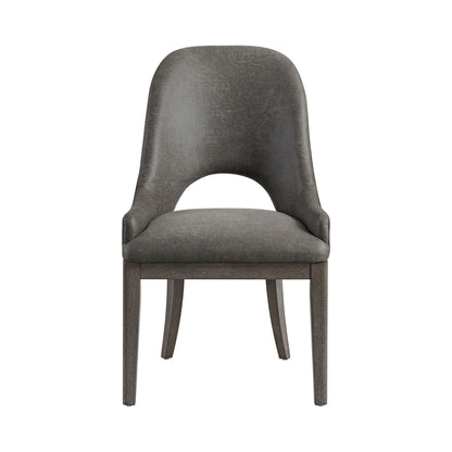 Hollywood Park - Dining Chair (Set of 2) - Dark Gray