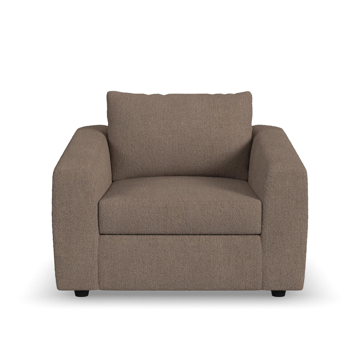 Chevy - Fabric Dining Chair - Brown