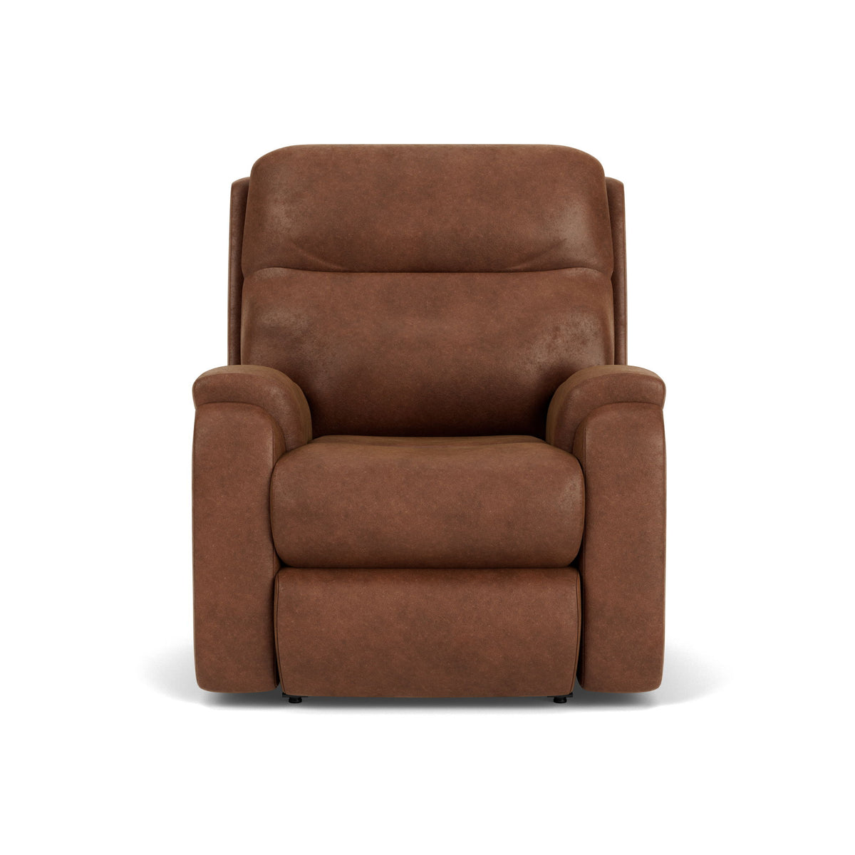 Penn - Transitional Fabric Power Rocking Recliner With Power Headrest & Lumbar
