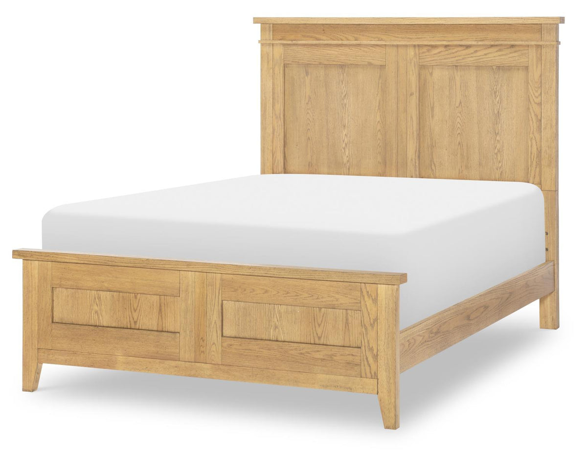 Today's Traditions - Full Panel Headboard - Natural Hickory