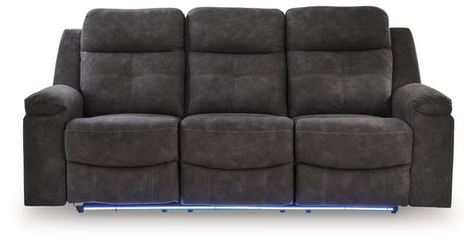 Brysonview - Reclining Sofa - Charcoal