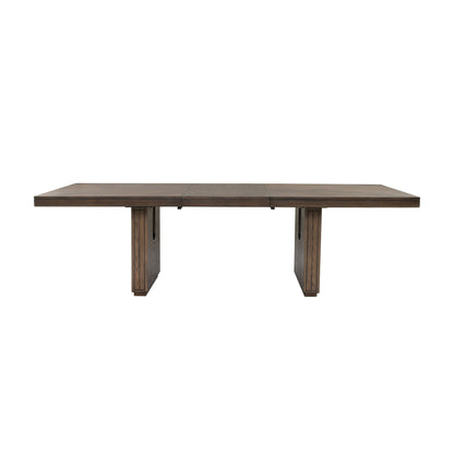 Athens - Rectangular Dining Table - Chocolate Brown
