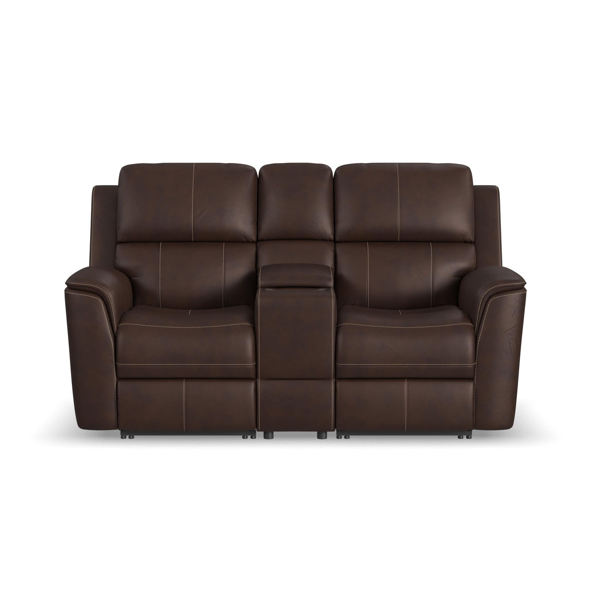 Henry - Power Reclining Loveseat With Console & Power Headrests & Lumbar