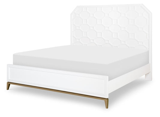 Chelsea by Rachael Ray - Queen Panel Headboard - White