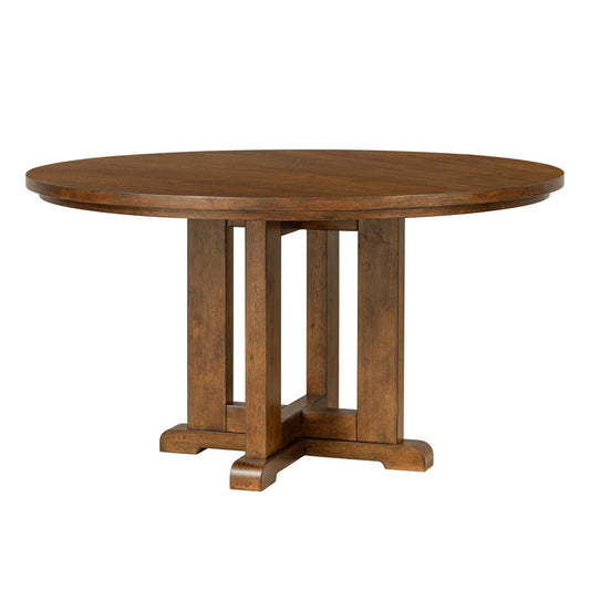 Lake House - Round Pedestal Dining Table Top - Pinecone