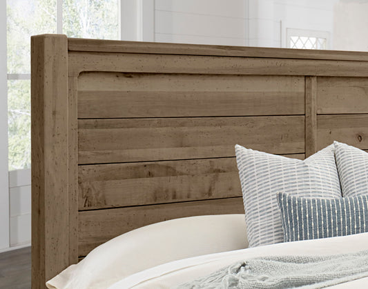Cool Rustic - Plank Headboard 5/0 - Stone Gray