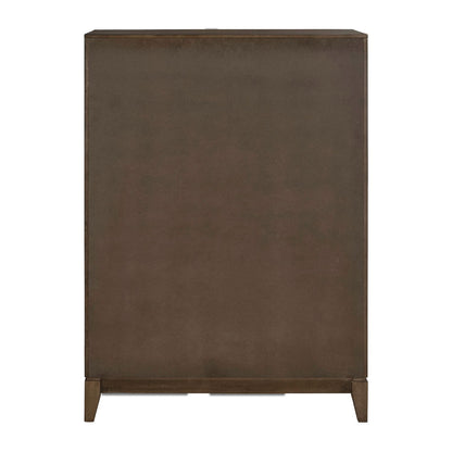 Shaker Lakes - 5 Drawer Chest - Harvest Brown