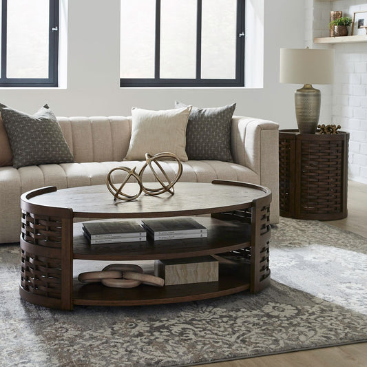 Warren Park - 3 Piece Set - Coffee Brown