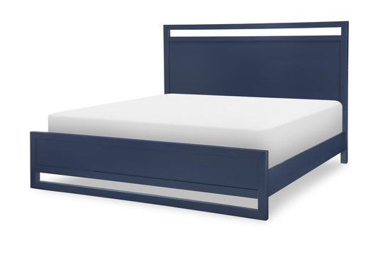 Summerland - Queen Panel Footboard - Blue