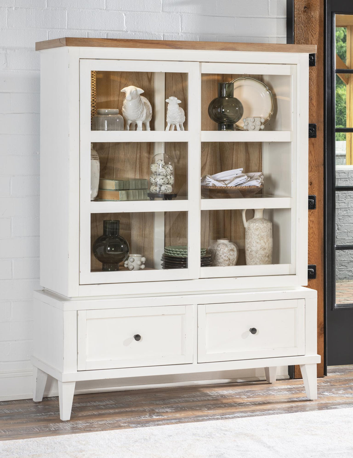 XXX's And OOO's - Display Cabinet - Two Tone