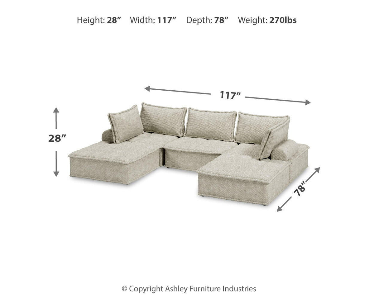 Bales - 5 Piece Sectional