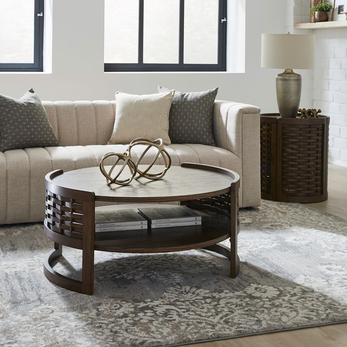 Warren Park - Optional 3 Piece Set - Coffee Brown