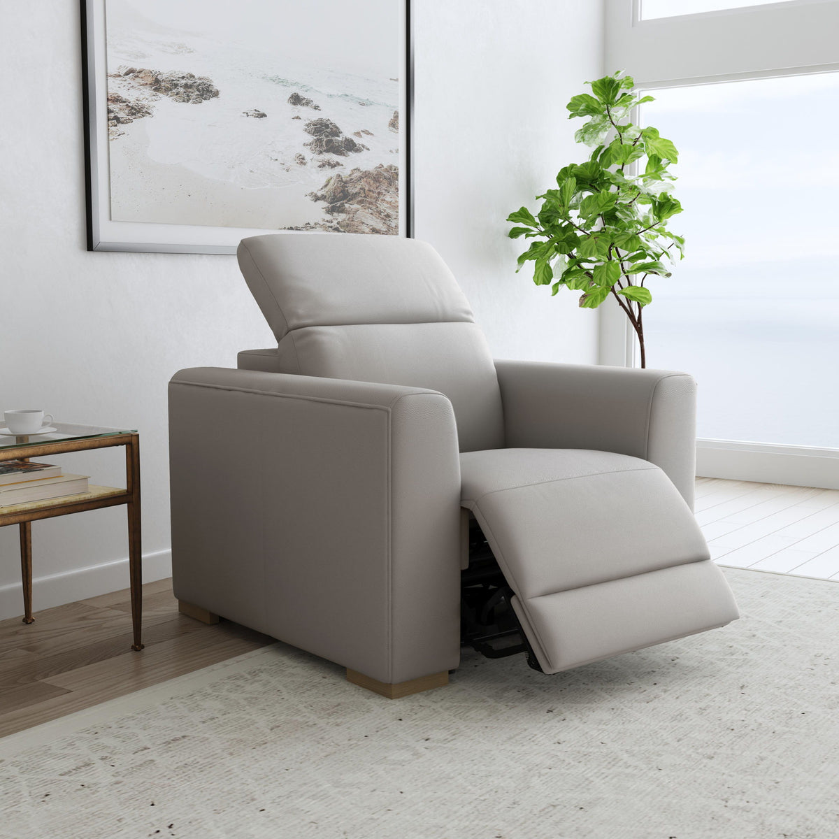 Aurora - Power Recliner With Power Headrest