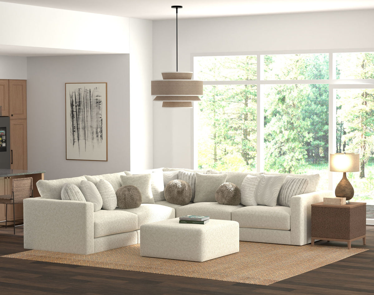 Ritzy - Modular Sofa And Included Cocktail Ottoman