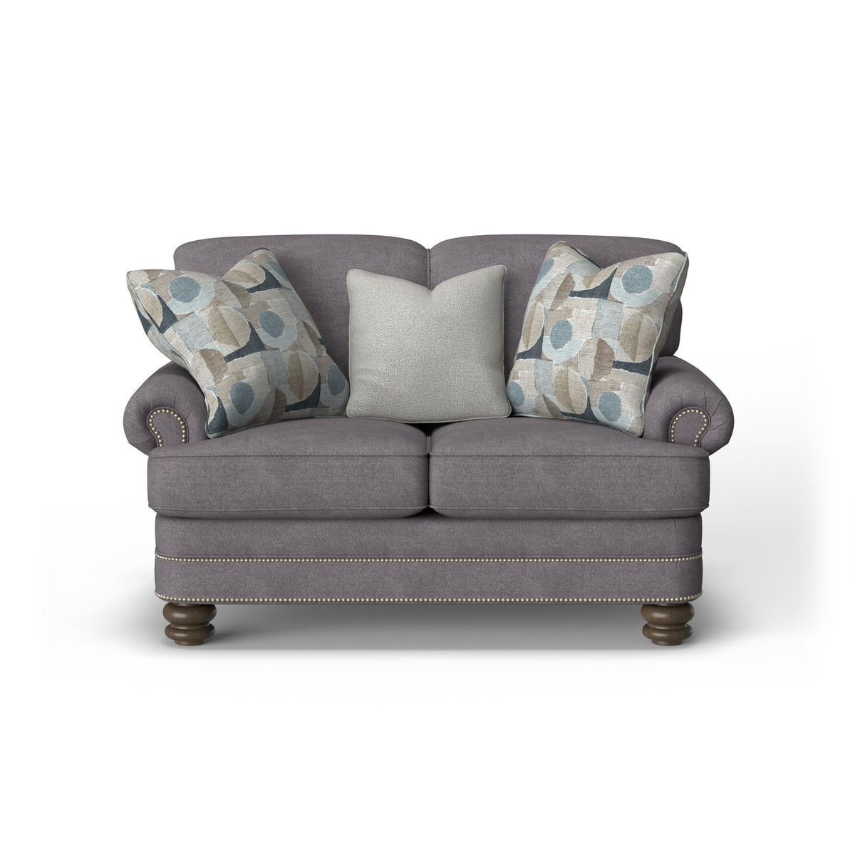 Bay Bridge - Loveseat, Nailhead Trim