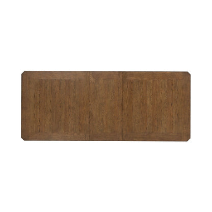 Carolina Park - Trestle Table Top - Amber Brown