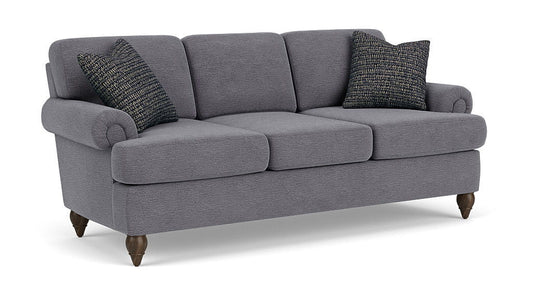 Moxy - Fabric Sofa, T-Shaped Seat Cushion, Rolled Arms