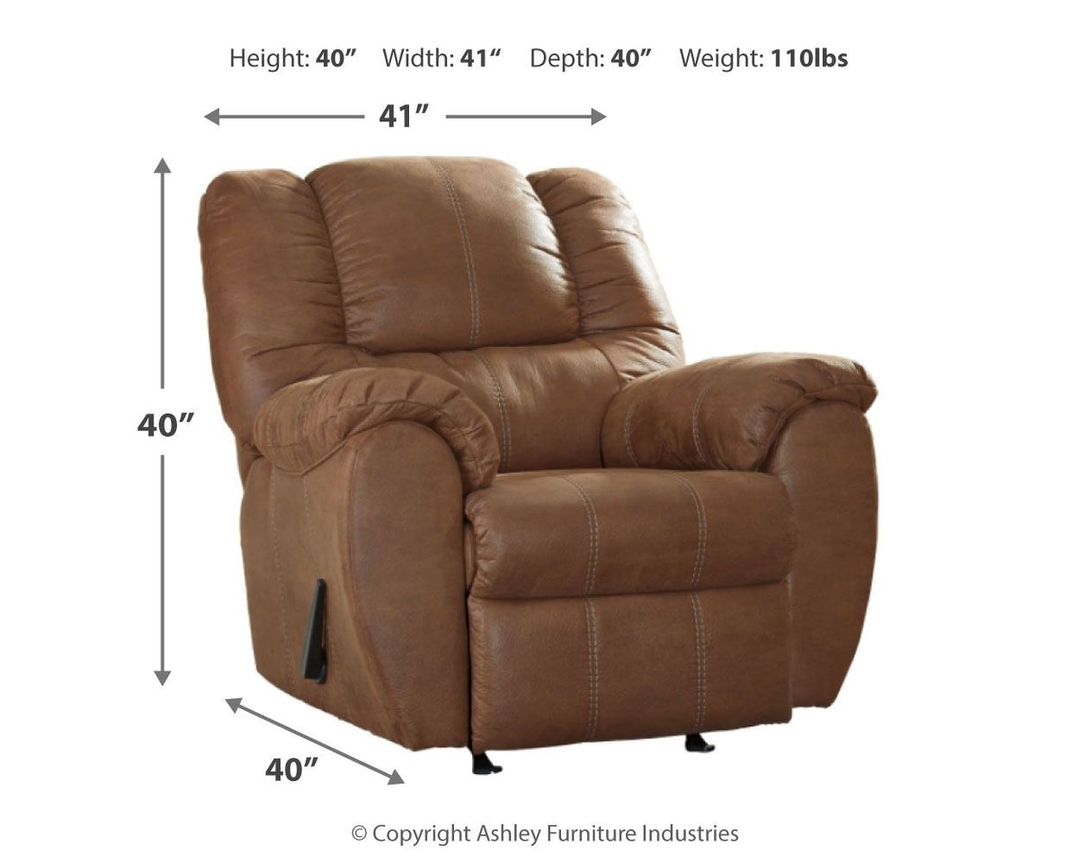 McGann - Rocker Recliner - Light Brown