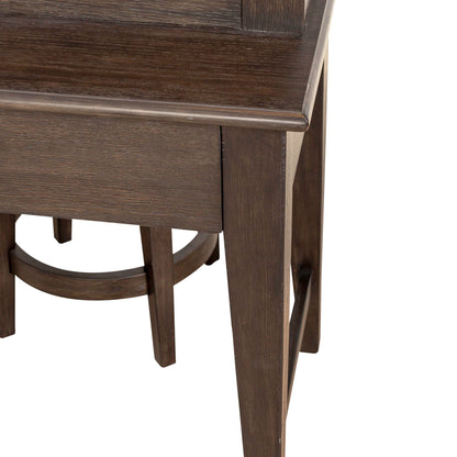 Mill Creek - 4 Piece Console Set (Bar Console & 3 Stools) - Peppercorn