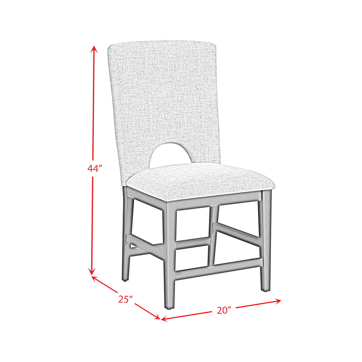 Oregon - 5 Piece Counter Height Dining Set (Round Counter Table And Four Chairs)