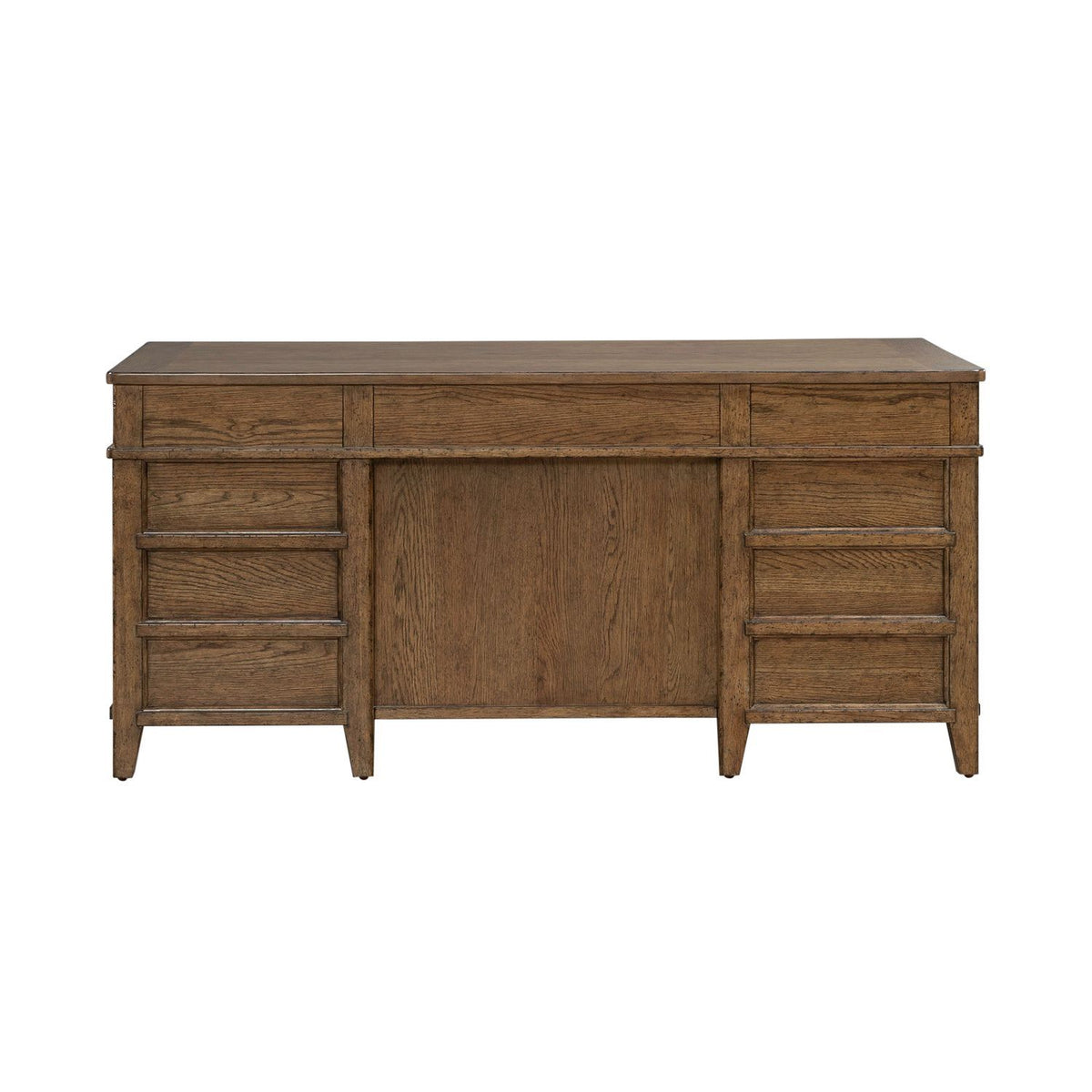 Carolina Park - Jr Executive Desk - Amber Brown