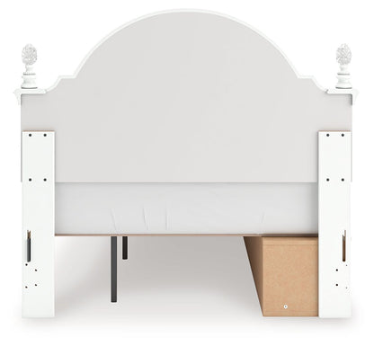 Kozlani - Upholstered Panel Storage Bed