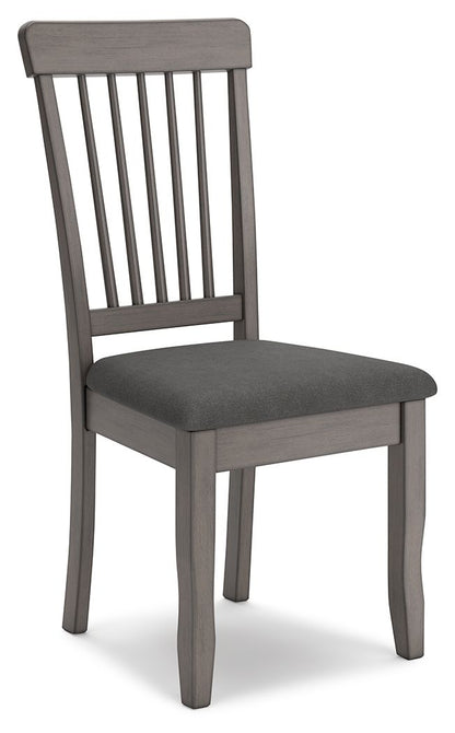 Shullden - Dining Room Side Chair (Set of 2) - Gray