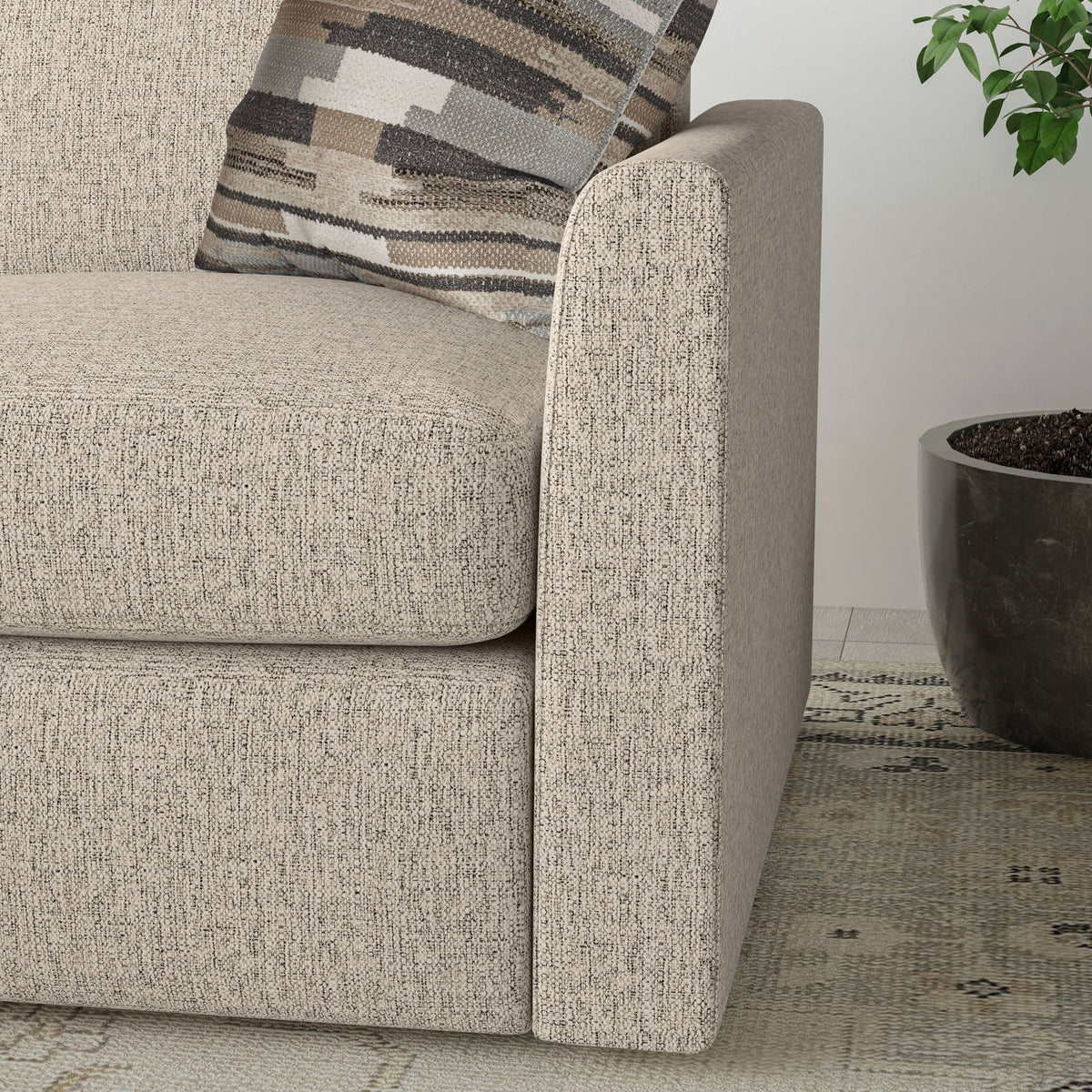 Sky - Fabric Loveseat