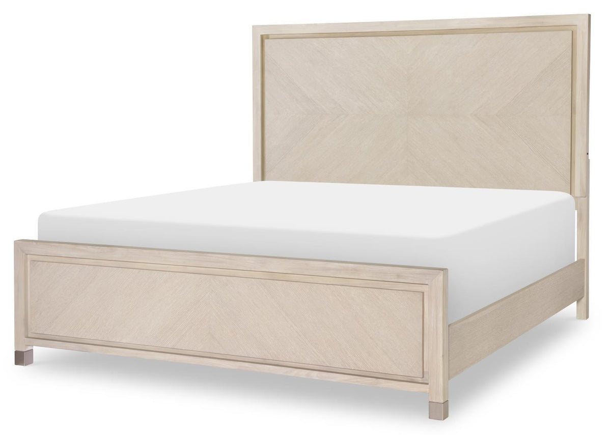 Bliss - King / California King Panel Footboard - Soft Cashmere