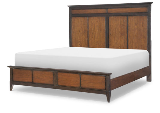 Fenmore - Queen Panel Headboard - Mocha And Distressed Cherry